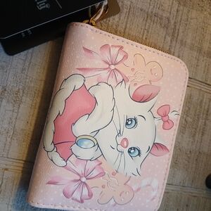 Loungefly NWT ARISTOCATS MARIE HOLIDAY BOW WALLET